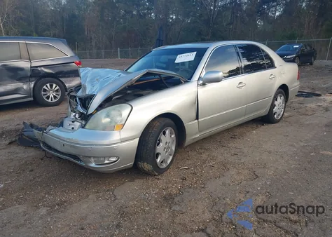 2003 Lexus Ls 430 from USA, damaged, VIN JTHBN30F730120882
